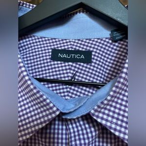 Men’s nautical dress shirt